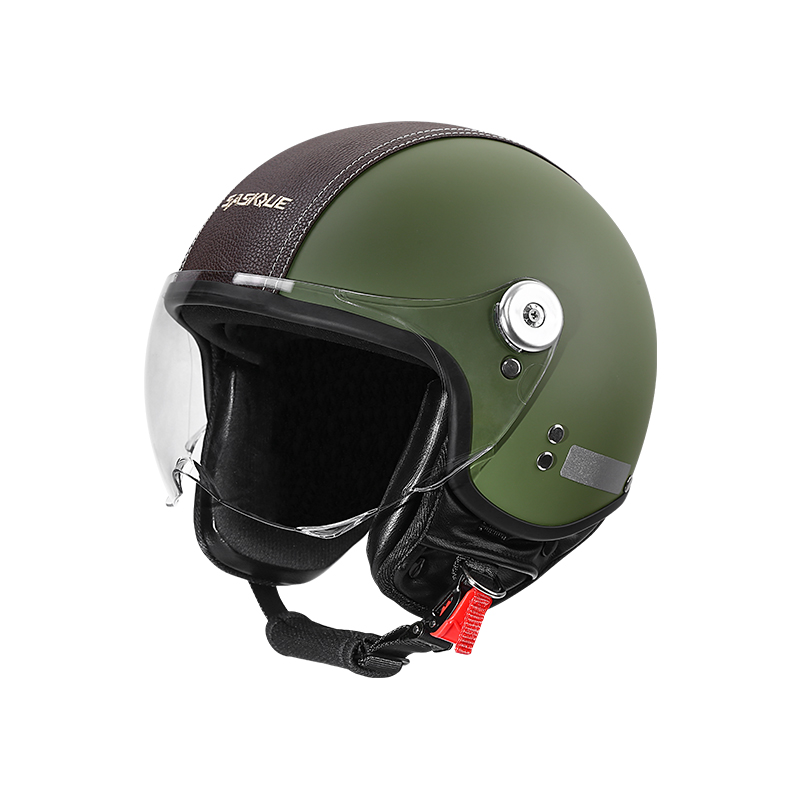 Vintage 3/4 Open Face Motorcyc - Vintage Open Face Retro Helmet review and price
