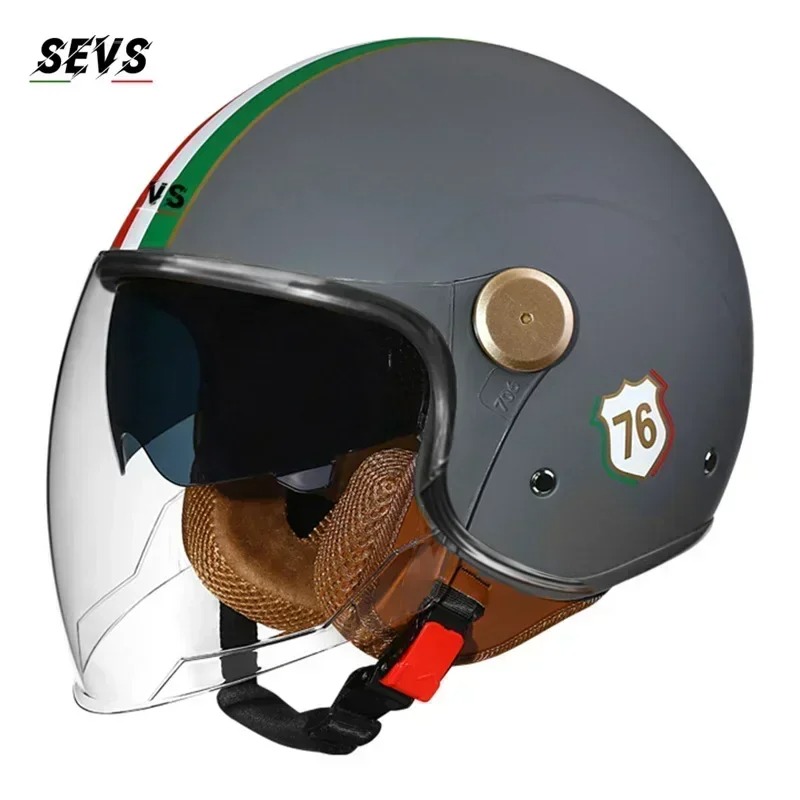 DOT Certification Open Face 3/ - Vintage Open Face Retro Helmet review and price