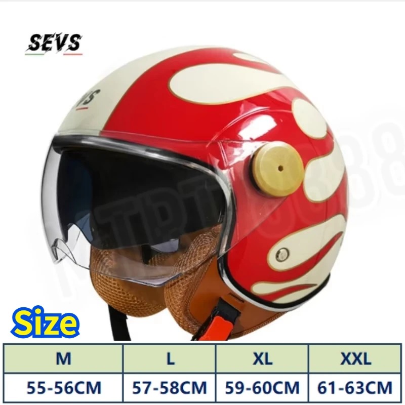DOT Certification Open Face 3/ - Vintage Open Face Retro Helmet review and price