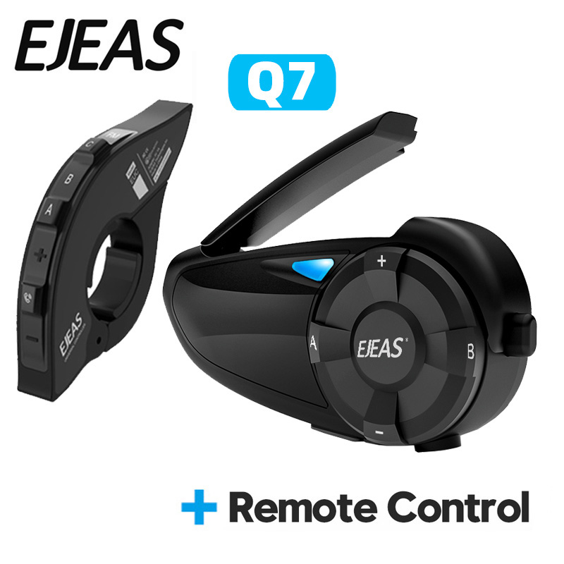 EJEAS Q7 Motorcycle Helmet Hea - Universal Motorcycle Helmet Intercom Headset review and price