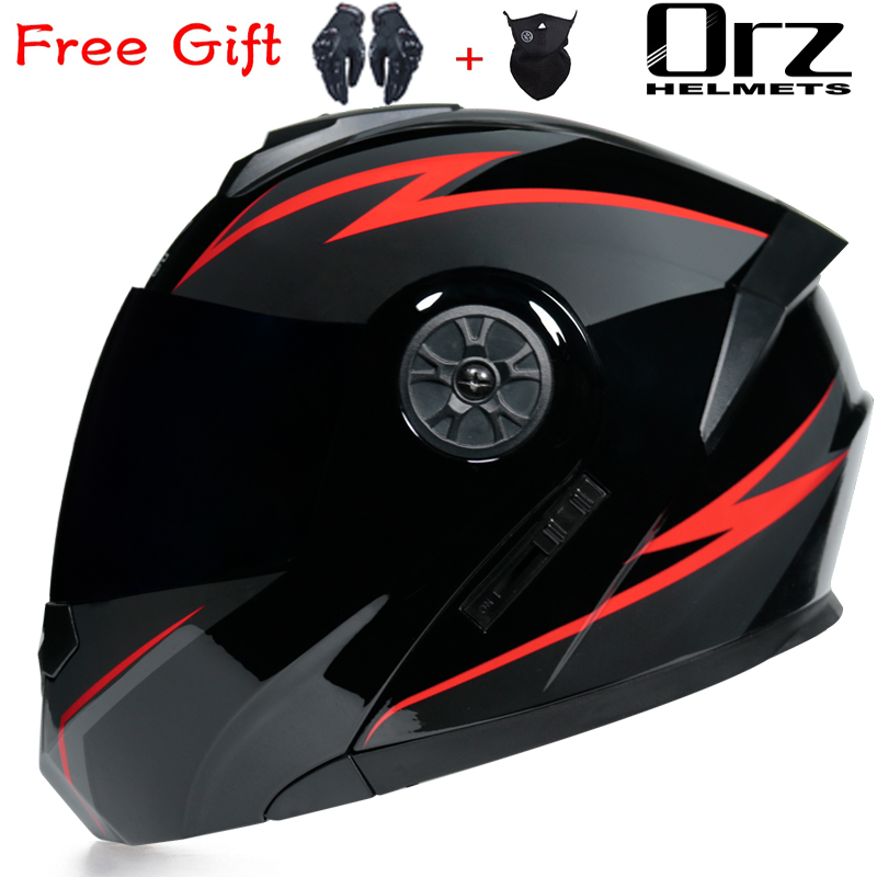 ORZ-161 Latest DOT Approved Sa - Dual Visor Motorcycle Racing Helmet review and price